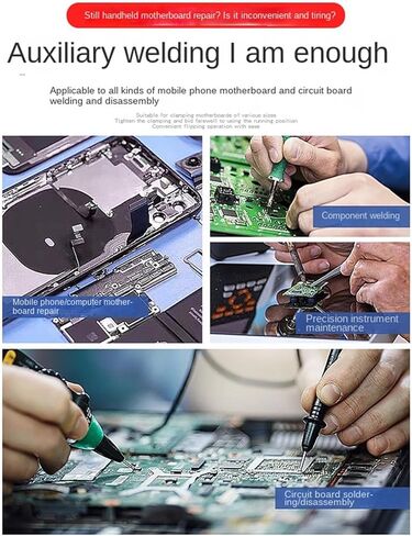 Pc Motherboard Holder | Adjustable Mobile Phone Repair Fixed Tool,Professional Circuit Board Repair Fixture | for Ic Repairing Men Women Home Wire Welding in Kuwait