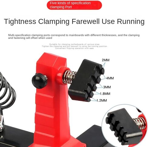 Pc Motherboard Holder | Adjustable Mobile Phone Repair Fixed Tool,Professional Circuit Board Repair Fixture | for Ic Repairing Men Women Home Wire Welding in Kuwait