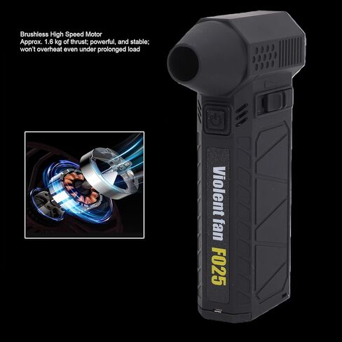 Naroote Cordless Air Duster Dust Blower Handheld Fan 80000RPM Brushless Motor with 8400mAh Battery and Type C Charging for Home Car Computer Pet Drying BBQ Snow Removal in Kuwait