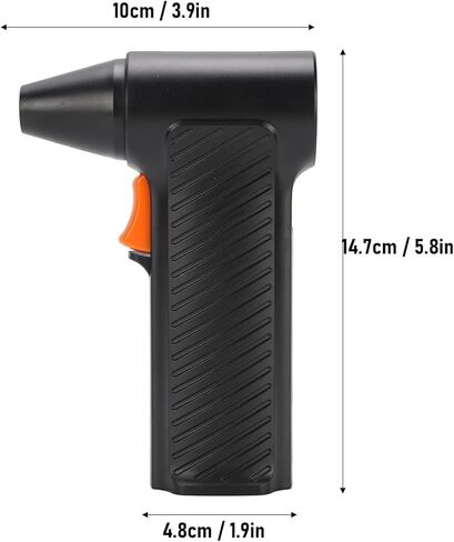 CHICIRIS Compressed Air Duster, 11000RPM Electric Air Blower with LED Light, Rechargeable Cordless Duster for Computer Keyboard, Car Seat, Camera, Laptop, 2600mAh Battery, ABS Material in Kuwait