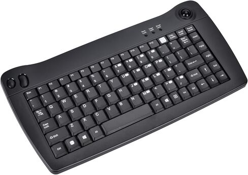 MCSaite MC-8040RF 2.4G لوحة مفاتيح صغيرة لاسلكية وبلوتوث مع عجلة تمرير ماوس مدمجة متعددة الأجهزة للتلفزيون الذكي، صندوق التلفزيون، الكمبيوتر المتصل بالتلفزيون، ماك، HTPC in Kuwait