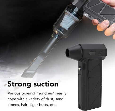 100000RPM Electric Air Duster, Brushless Cordless Rechargeable Air Blower with Digital Display 4 Speed Adjustments and LED Light, for Dust Removal in Kuwait