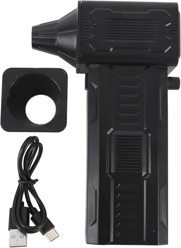 Electric Air Duster, Rechargeable Wireless 140000 RPM for Car Dust Removal, HighSpeed Care Tool with Brushless Motor for Home and Outdoor Use in Kuwait