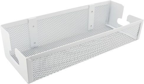 Aramox Under Desk Cable Management Tray, Carbon Steel Mesh Organizer, Easy Installation for Efficient Office and Home Cord Management in Kuwait
