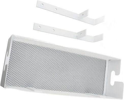 Aramox Under Desk Cable Management Tray, Carbon Steel Mesh Organizer, Easy Installation for Efficient Office and Home Cord Management in Kuwait
