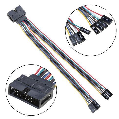 Super Chassis Front Panel Adapter Cable Switches Cable for Microcomputer PVC Front Wire in Kuwait