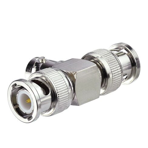 Eighwood 2pcs BNC Tee Adapter BNC Female to Dual Male 3 Way Video Splitter Connector for CCTV Cameras in Kuwait