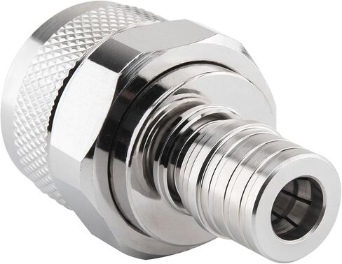 onelinkmore N Female to QMA Male Adapter, 6GHz RF Connector for 5G mmWave/Satcom Cellular Communication basestation, 4G/5G Antenna System, Signal Transmission, WiFi Router(QMA Male, N Female) in Kuwait