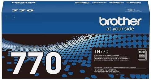 Brother Brand Name Super HiYld Black 4.5KHLL2370 MFCL2750 TN770 in Kuwait
