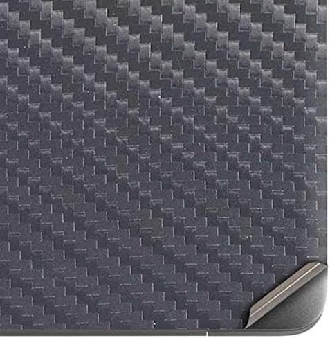 غلاف كمبيوتر محمول من Skinit متوافق مع جهاز MacBook Air 13in (2020) بتصميم أصلي من ألياف الكربون الفضية in Kuwait