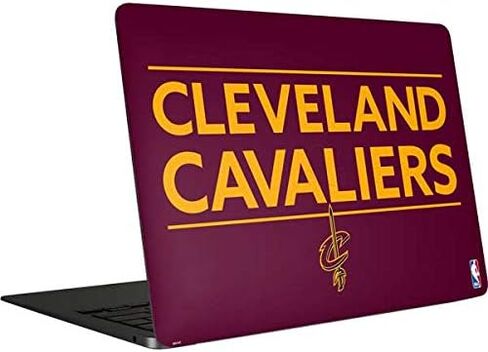 Skinit Decal Laptop Skin Compatible with MacBook Air 13in (2020) - Officially Licensed NBA Cleveland Cavaliers Standard - Maroon Design in Kuwait