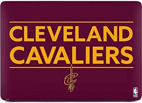 Skinit Decal Laptop Skin Compatible with MacBook Air 13in (2020) - Officially Licensed NBA Cleveland Cavaliers Standard - Maroon Design in Kuwait