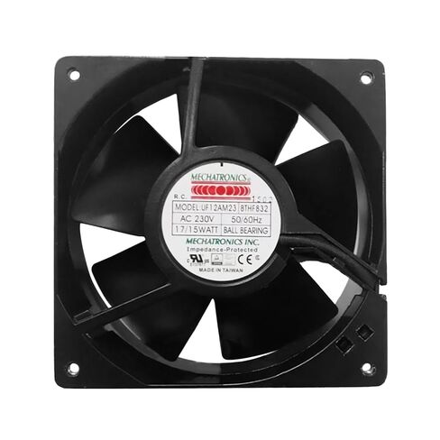 ميكاترونكس 120 × 120 × 38 ملم 230 فولت مروحة درجة حرارة عالية UF12AM23-BTHR-F832 in Kuwait
