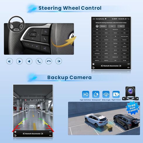 Inefala 2+64G Radio for Dodge Ram 1500 2500 3500 2013-2018 (Auto A/C) CarPlay Car Stereo Android 15 Touchscreen 9.7" Android Auto Backup Camera GPS EQ 10UI in Kuwait