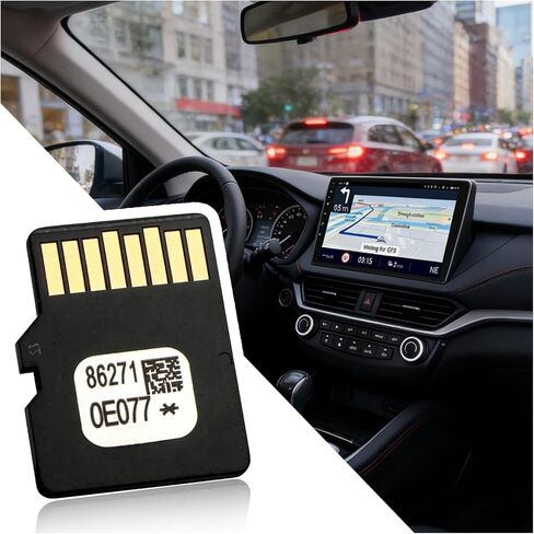2025 Compatible with Toyota Navigation SD Card Update,OEM 86271-0E077 Navigation SD Card Compatible with Toyota 4Runner Corolla Camry,Car GPS & Map Navigations Car Accessories in Kuwait