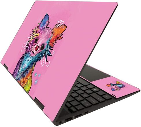 MightySkins Skin لجهاز HP Envy x360 15 "(2020) - Chihuahua Rainbow | غطاء ملتف من الفينيل واقٍ ومتين وفريد ​​من نوعه | سهل التطبيق والإزالة وتغيير الأنماط | صنع في الولايات المتحدة الأمريكية in Kuwait