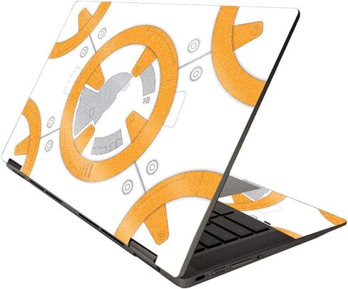 MightySkins Glossy Glitter Skin for HP Chromebook x360 14" (2020) - Baby Bot | Protective, Durable High-Gloss Glitter Finish | Easy to Apply, Remove, and Change Styles | Made in The USA in Kuwait