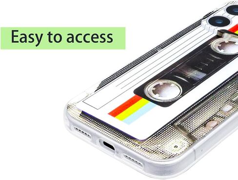 Compatible with iPhone 17 Pro Cassette case,Unique Retro Mixtape Design Soft Cool Tape Music Phone Cover for Apple iPhone 17 Pro White in Kuwait