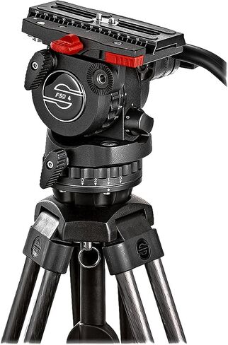 حامل ثلاثي من الألومنيوم Sachtler ENG 75/2 D مع رأس سائل FSB 4، يتضمن مفرشة أرضية SP 75 وحقيبة DV 75 S، حمولة رأس 8.8 رطل in Kuwait