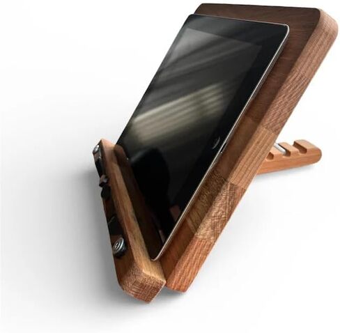 Book Stand,Handmade Book Holder,Tablet Stand,Wooden Reading Stand,Book Gift, Wooden Tablet Holder,Natural Wood Book Stand,Handmade Woodwork in Kuwait