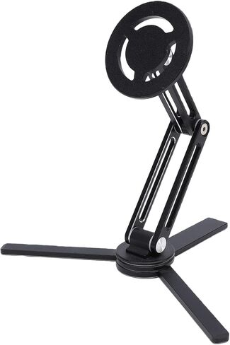 POCREATION Magnetic Phone Stand Magnetic Tablet Stand Cell Phone Holder 360 Degree Rotation Foldable Aluminum Alloy Car Desk Mount with Strong Suction for Mobile Tablet up to in Kuwait