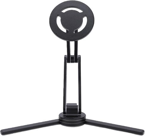 POCREATION Magnetic Phone Stand Magnetic Tablet Stand Cell Phone Holder 360 Degree Rotation Foldable Aluminum Alloy Car Desk Mount with Strong Suction for Mobile Tablet up to in Kuwait
