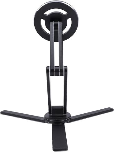 POCREATION Magnetic Phone Stand Magnetic Tablet Stand Cell Phone Holder 360 Degree Rotation Foldable Aluminum Alloy Car Desk Mount with Strong Suction for Mobile Tablet up to in Kuwait