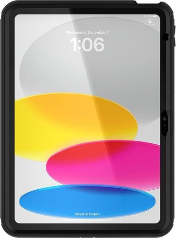 OtterBox iPad 10th Gen (Only) - Defender Pro Series Case - Black - Screenless - Rugged & Durable - Multi-Layer Protection - USB-C to USB- C Cable Included - Non-Retail Packaging in Kuwait