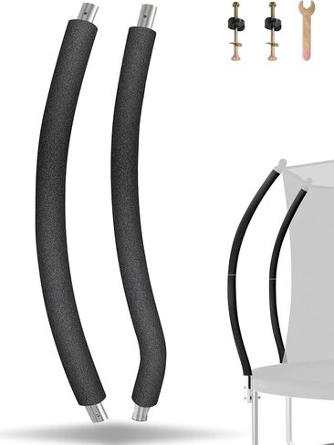أقطاب الترامبولين لـ Skywalker ، بديل لـ Skywalker Trampolines (فقط) ، 1 "X1" OD Square End ، 1.14 "Side Round ، أنبوب علبة الترامبولين لـ Skywalker مع رغوة ، يحل محل Skywalker Part#4201 أو 4202 in Kuwait
