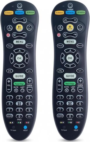 (عبوة من قطعتين) بديل لجهاز التحكم عن بعد ATT S30-S1B المتوافق مع جهاز الاستقبال U-Verse Uverse | أدوات تحكم رقمية متعددة الوظائف in Kuwait