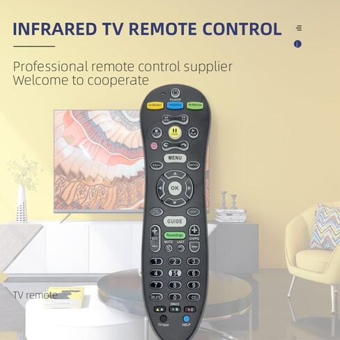 (عبوة من قطعتين) بديل لجهاز التحكم عن بعد ATT S30-S1B المتوافق مع جهاز الاستقبال U-Verse Uverse | أدوات تحكم رقمية متعددة الوظائف in Kuwait
