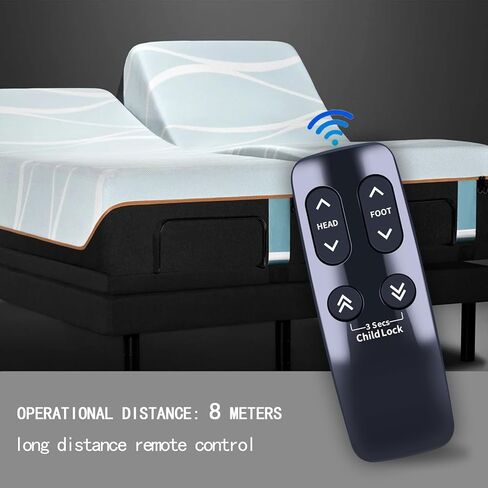 جهاز تحكم عن بعد بديل جديد متوافق مع Serta Linak HC12BL0011-02 HC10BL قاعدة سرير قابلة للتعديل، صندوق التحكم البسيط في الحركة Beautyrest TD33 in Kuwait