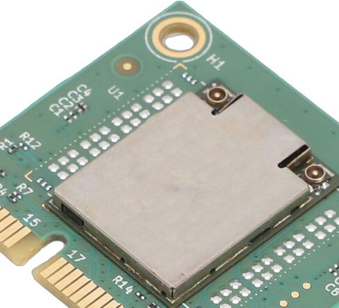 بطاقة Sanpyl Mini PCI E WiFi 7، محول شبكة 3 نطاقات 5400 ميجابت في الثانية مدمج في Blurtooth 5.3، لأجهزة الكمبيوتر المحمول، مع واجهة MINI PCIE in Kuwait
