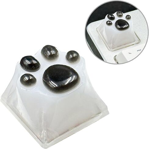 Resin Keycap Translucently Claw Keycap for Mechanical Keyboards Backlights Keycap for Game Computer Keycaps 1PC in Kuwait