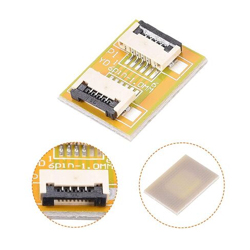 MECCANIXITY FFC FPC 4 Pin 1mm Pitch PCB Extension Connector Board مع 5 Pack 1mm Pitch 150mm مجموعة كابلات مسطحة مرنة (نوع) in Kuwait