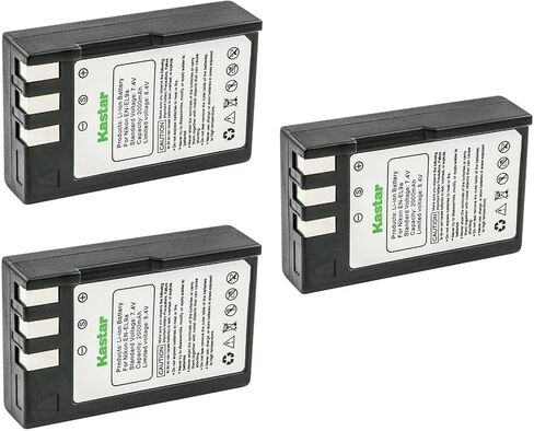 قطعة واحدة من بطارية بديلة EN-EL9 من Kastar لبطارية Nikon EN-EL9 EN-EL9a EN-EL9e، شاحن Nikon MH-23، مقبض بطارية Nikon BG-2A لكاميرا Nikon D40/D40x/D60/D3000/D5000 DSLR in Kuwait