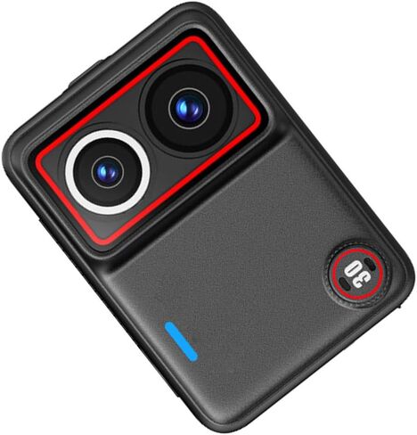 8KDualLensActionCamerawith2.51InchFlipTouchScreen48MP6AxisStabilizationHorizonLevelingforDivingCyclingVloggingSportsEnthusiastsABSMaterial in Kuwait