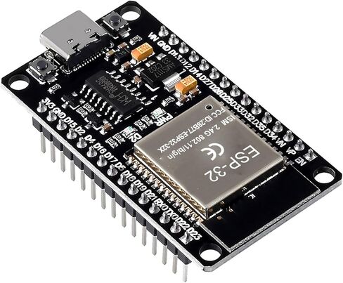 2Pcs ESP32 CH340 Type C Development Board integrates Wi-Fi Bluetooth Dual Core USB-C Port Interface 30pin for Easy Connection and Programming in Kuwait