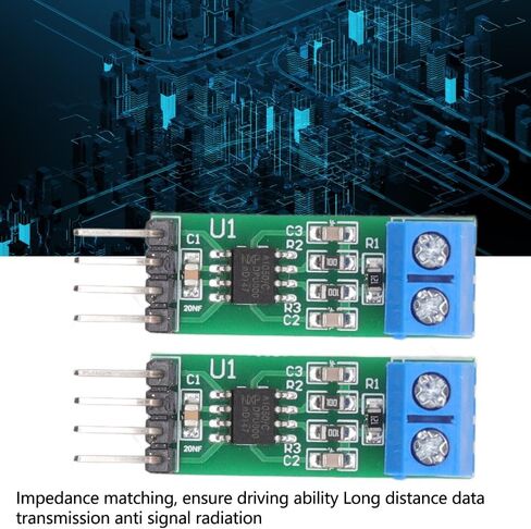2Pcs TJA1050 CAN Bus Transceiver Module 1Mbps High-Speed 3.3V/5V Compatible for STM32 Controller Development Boards(2Pcs) in Kuwait
