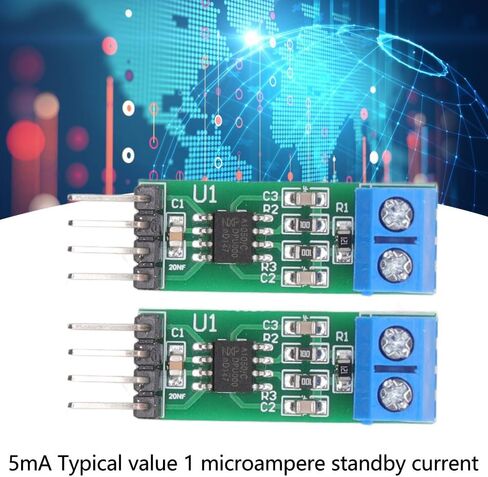2Pcs TJA1050 CAN Bus Transceiver Module 1Mbps High-Speed 3.3V/5V Compatible for STM32 Controller Development Boards(2Pcs) in Kuwait