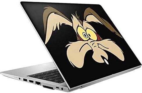 Skinit Laptop Skin Compatible with HP Elitebook 840 G6 (2019) - Officially Licensed Warner Bros Wile E. Coyote Design in Kuwait