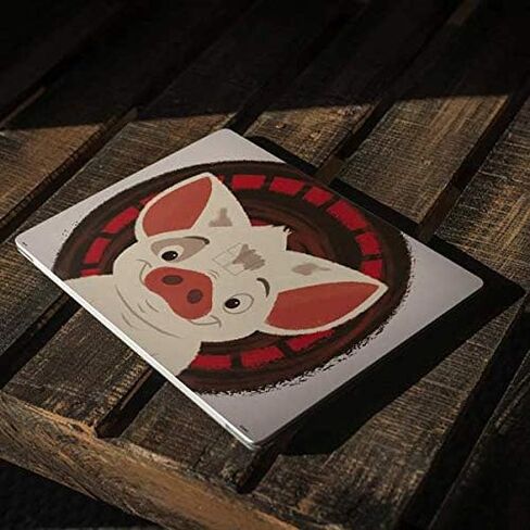Skinit Decal Laptop Skin Compatible with Surface Laptop 3 13.5in - Officially Licensed Disney Princess Moana Pua Close Up Design in Kuwait