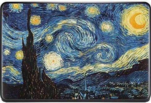 Skinit Decal Laptop Skin Compatible with Google Pixelbook Go - Officially Licensed Bridgeman Art Van Gogh - The Starry Night Design in Kuwait