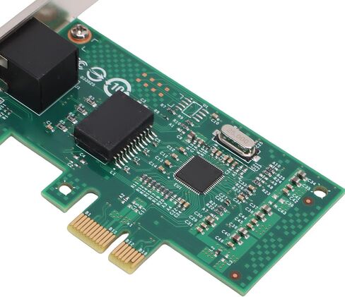 محول خادم جيجابت إيثرنت GOWENIC، بطاقة شبكة PCIE 2.0 X1 مع وحدة تحكم 82580 ومنفذ RJ45 لنظام التشغيل X، يدعم VLAN QoS 10 100 1000Mbps in Kuwait