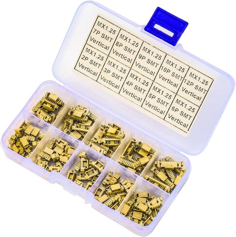 Compatible with Molex 1.25mm Pitch PicoBlade PCB Header Vertical Surface Mount 2 3 4 5 6 7 8 9 10 12 Circuits (TC-MX-1.25mm-SMT-VER) in Saudi Arabia