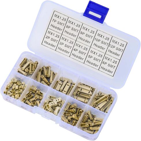 Compatible with Molex 1.25mm Pitch PicoBlade PCB Header Vertical Surface Mount 2 3 4 5 6 7 8 9 10 12 Circuits (TC-MX-1.25mm-SMT-VER) in Kuwait