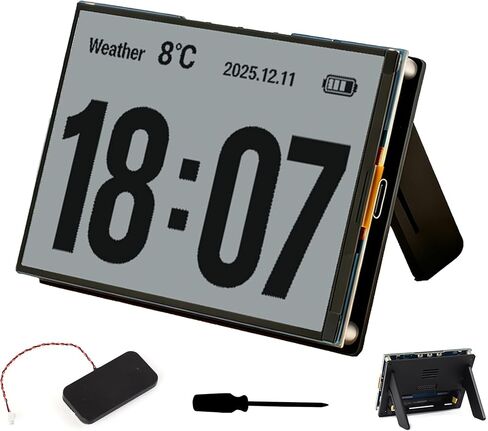ESP32-S3 لوحة تطوير RLCD مقاس 4.2 بوصة، 300 × 400، شاشة تشبه الورق الإلكتروني، تدعم شبكة Wi-Fi وBLE، والتفاعل الصوتي AI، ومراقبة درجة الحرارة والرطوبة، والأجهزة الذكية ذاتية الصنع، وما إلى ذلك (بدون بطارية) in Kuwait