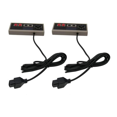 زوج من وحدات التحكم LO MERECES لوحدة التحكم السلكية NES-004 Nintendo NES Vintage Gamepd in Kuwait