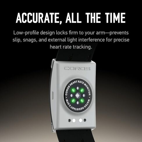 COROS Heart Rate Monitor, Auto-wear Detection in Kuwait