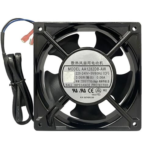 AA1282DB-AW AC 220/240V 0.06A 3.06W 50/60Hz 120x120x38mm 2-Wire Cooling Fan in Kuwait